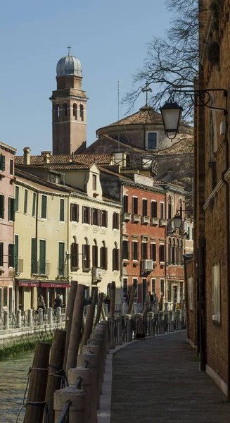 2019 Italia Venezia Canale Veneziano — Foto Stock