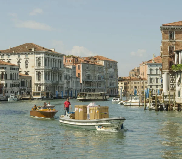 2019 Italië Venetië Uitzicht Het Grand Canal — Stockfoto