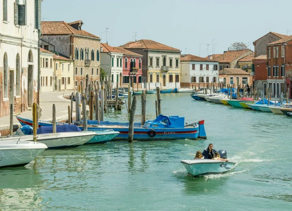 2019 Italia Venezia Sul Canale Dell Isola Murano — Foto Stock