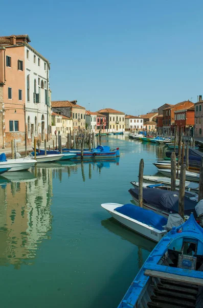 2019 Italien Venedig Blick Auf Den Kanal Auf Der Insel — Stockfoto