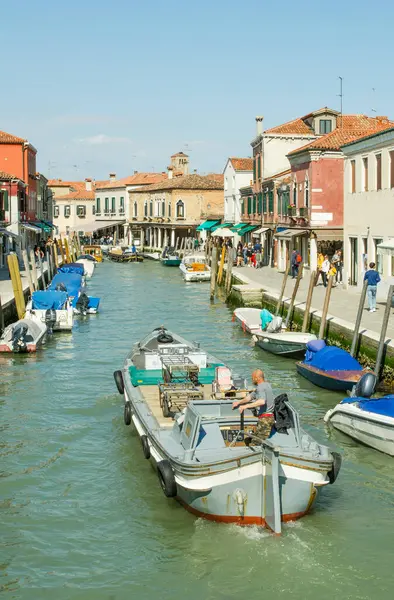 2019 Italia Venezia Sul Canale Dell Isola Murano — Foto Stock