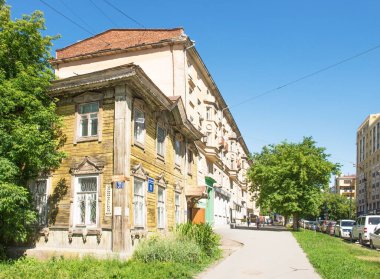 16.07.2018 Rusya. Novosibirsk. Sovetskaya Caddesi.