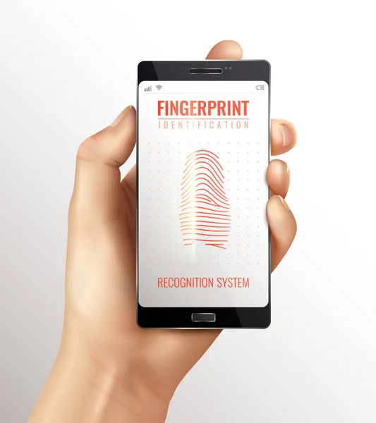 Finger Print Identification Smart Phone