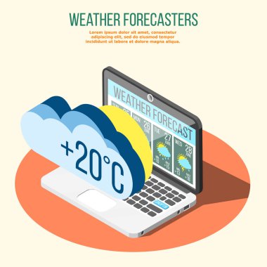 Hava Forecasters izometrik kompozisyon