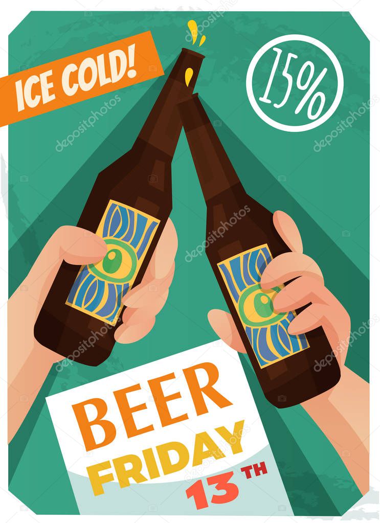 Beer Advertising Poster