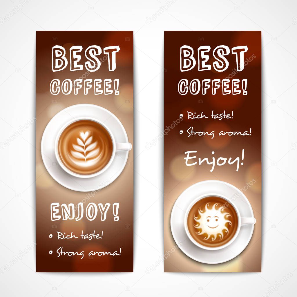 Best Coffee Art Banners