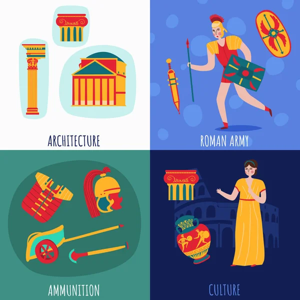 古罗马设计理念 — 图库矢量图片