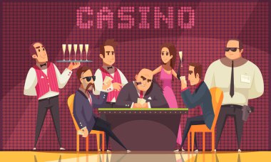 Lüks Casino kapalı arka plan