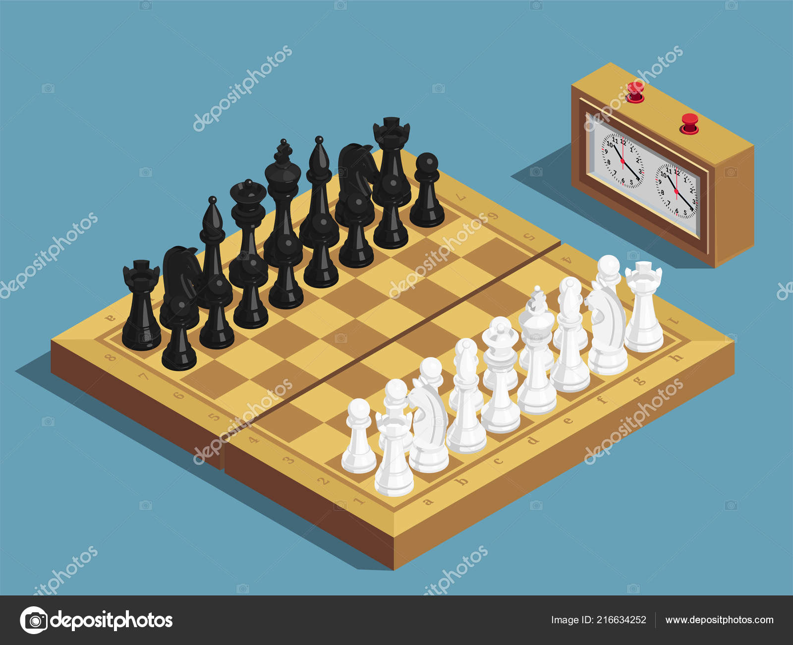 vetor isométrico do ícone do tabuleiro de xadrez online. jogo da