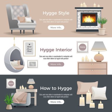 Hygge stil afiş