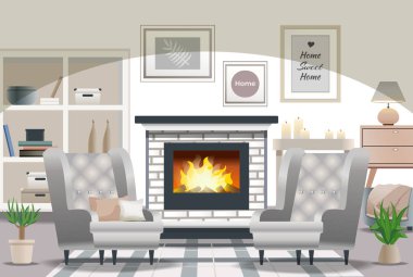 Hygge tarzı iç 