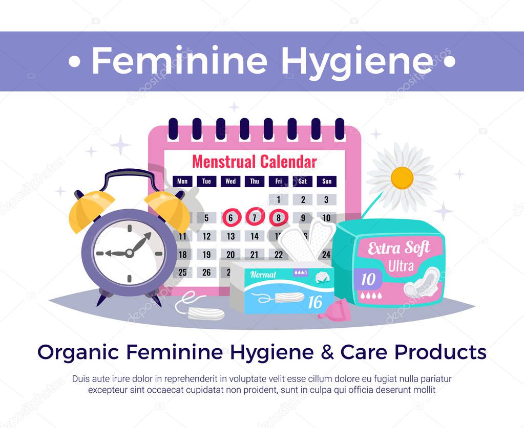 Feminine Hygiene Products Composition 