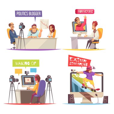 Yaratıcı Blog tasarım konsepti