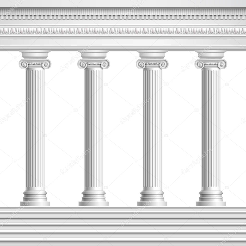 Realistic Antique Columns