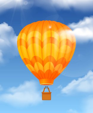 Balon gerçekçi kompozisyon