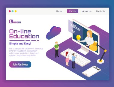 Üniversite On-Line izometrik 