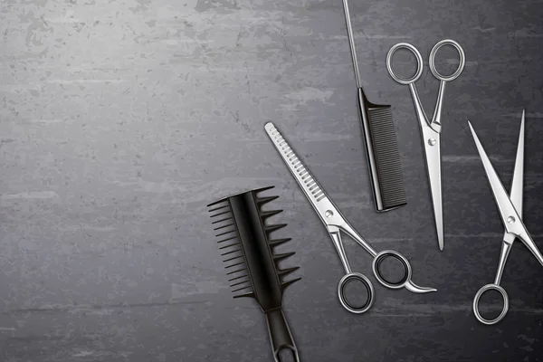 Инструменты для волос — стоковый вектор