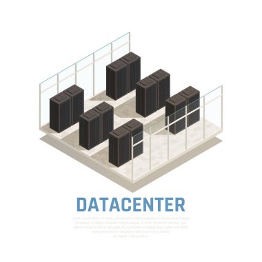 Datacenter Kavramı İllüstrasyon