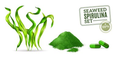 Spirulina gerçekçi kümesi 