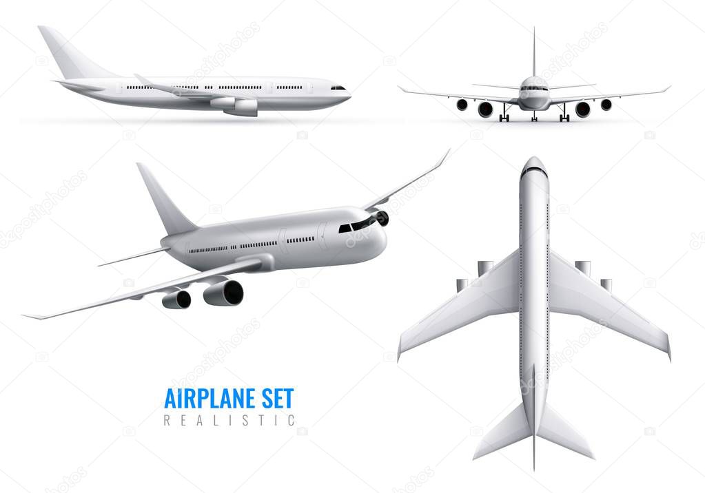 Airplane Realistic Set
