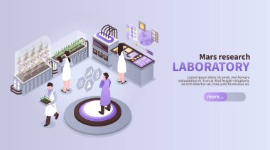 Mars araştırma laboratuvarı arka planı