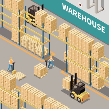 Depo Isometric Illustration