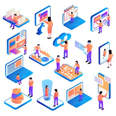 Isometric People Arayüzleri Ayarlandı