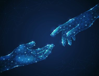 İki El Birbirini İşaret 