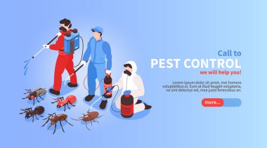 Haşere Kontrolü Web Pankartı 