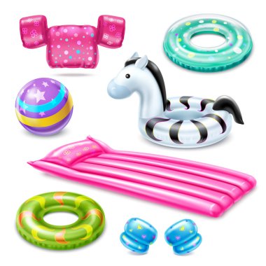 Çocuklar için Şişme Yüzme Aksesuarları