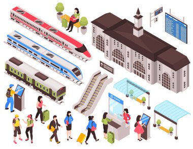 Tren İstasyonu Oluşturucu Set