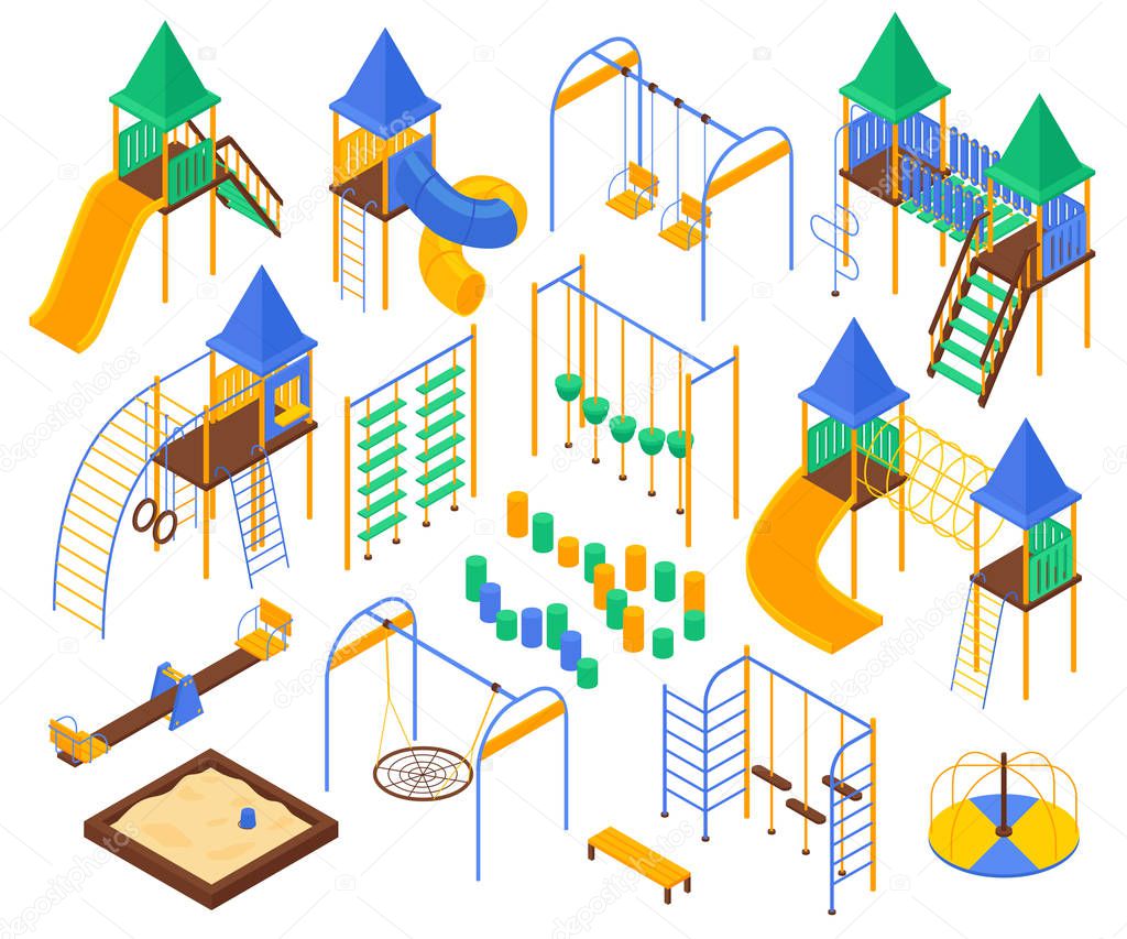 Isometric Play Area Set