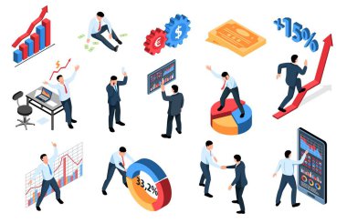 Isometric Borsa Simgeleri
