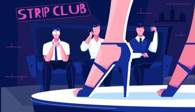 Striptiz Kulübü Daire Kompozisyonu