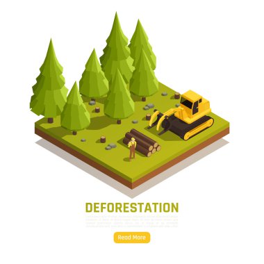 Doğal Kaynaklar Isometric bileşimi 