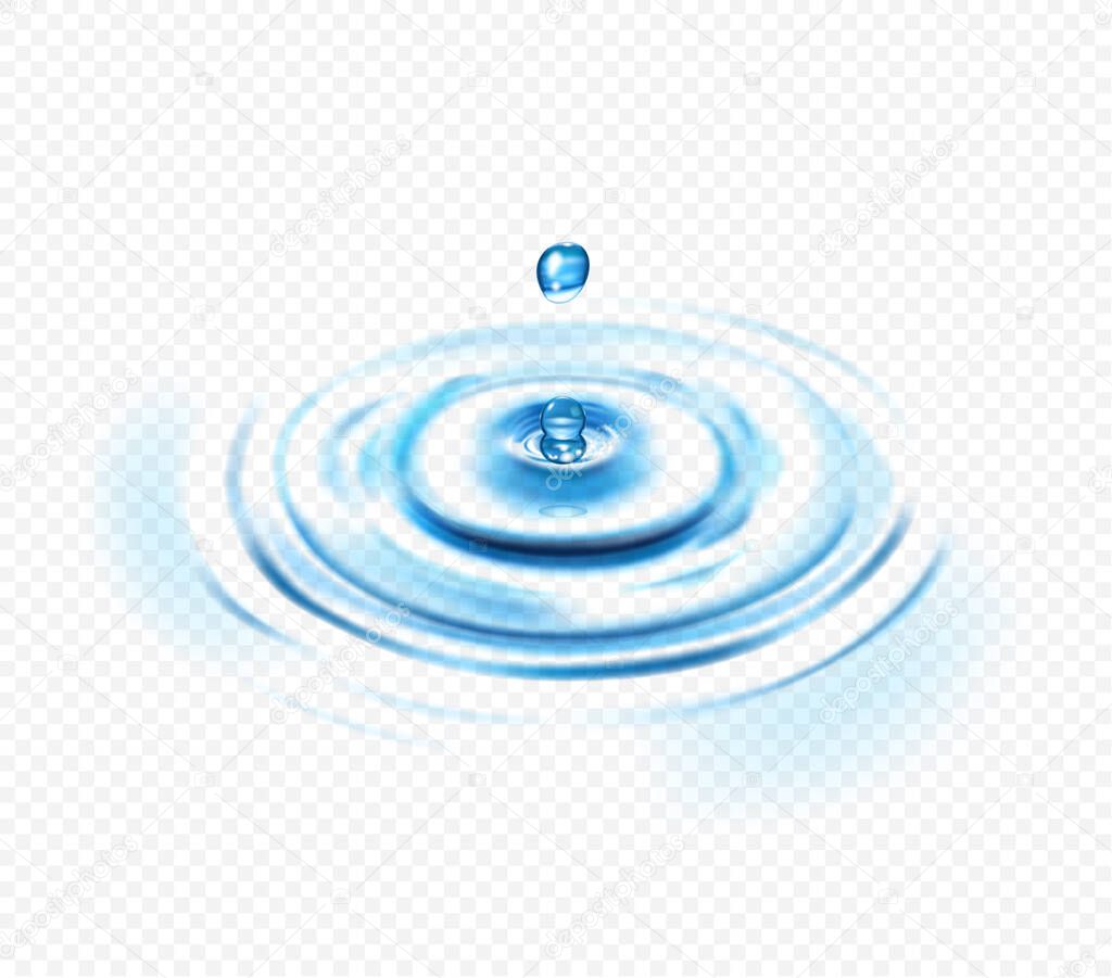 Water Ripple Transparent Concept