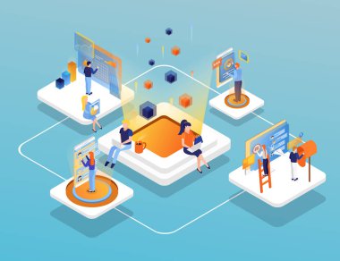 İnsanlar Arayüzü Isometric BesteğiComment 