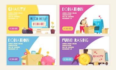 Hayırseverlik Yatay Sancaklar Ayarlandı