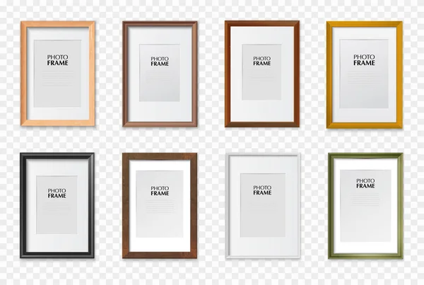 Cadres A4 Set Transparent — Image vectorielle