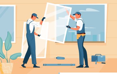 Plastik Pencere Kurulumu Düz Bileşimi