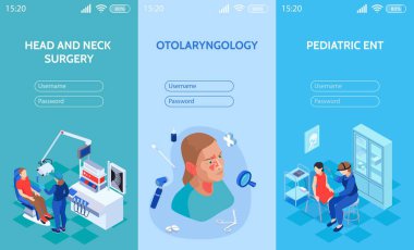 Doktor ENT Dikey Afişleri
