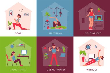 Ev Yogası Tasarımı Konsepti