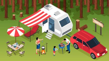 Aile Seyahati Isometric Bestesi