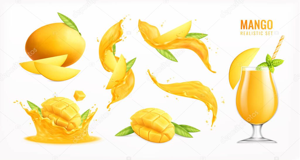 Mango Realistic Set