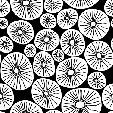 Vektör desen. Doğal hücre şık yapısı