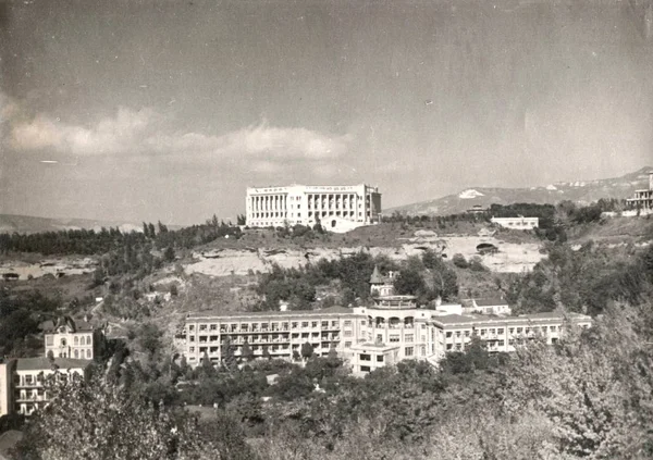 Kislovodsk şehri. Şehir görünümü.