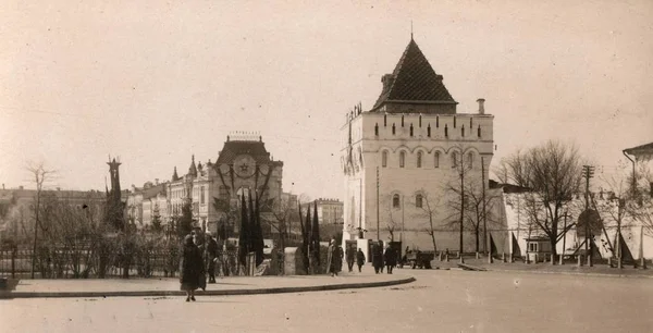 Gorky Şehri. Sovyet meydanı 1935.