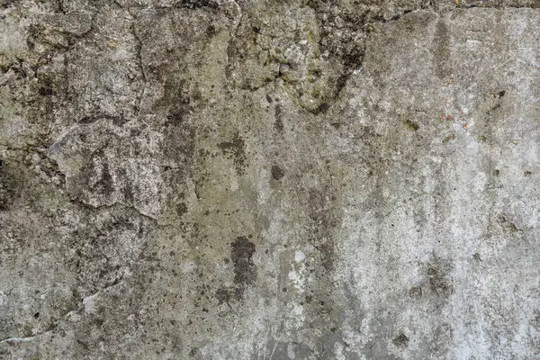 Smutsig gammal betongvägg med lite mögel — Stockfoto