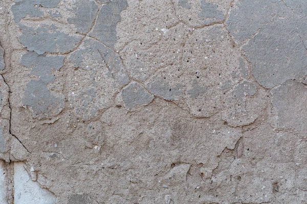 Texture Della Vecchia Parete Dipinta Con Cui Intonaco Peeling Costruire — Foto Stock