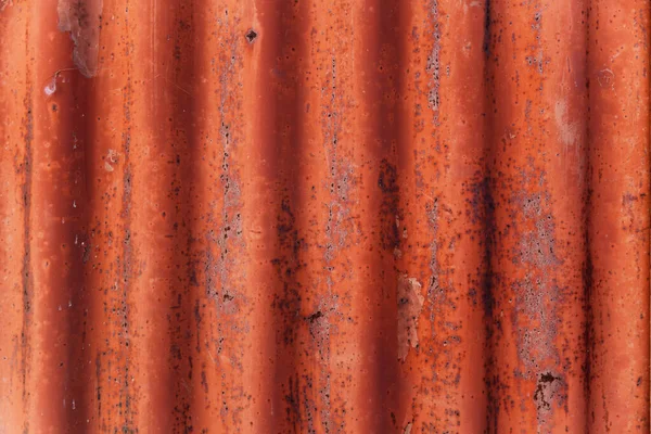 錆びた古い段ボール鉄シート 抽象的な背景 — ストック写真